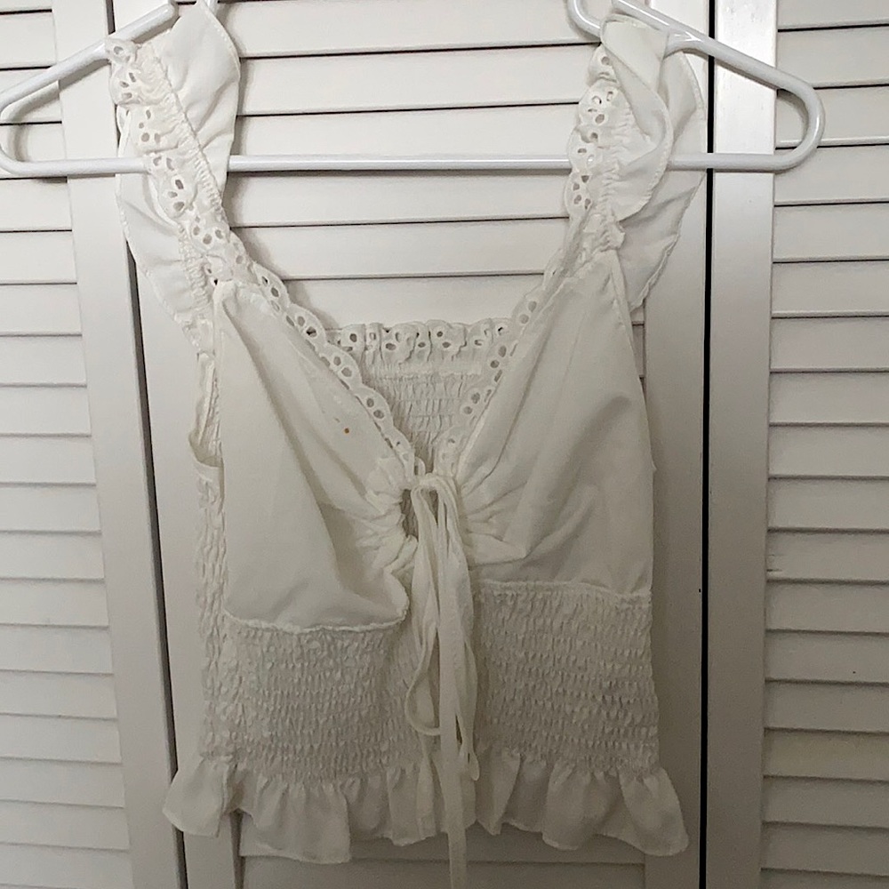 Shein Tie Front Tank